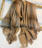 Plaid Inca – Marron double face