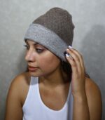 Chapeau double face marron plomb – Image 3