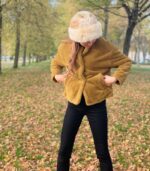 Chapeau Qori - Blanc + Contour Marbré
