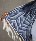Écharpe Kallpa – Bleu Andin – Image 2
