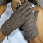 Gants marron