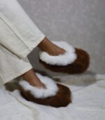 Pantoufle Sami – Neige & Terre(à poils longs)