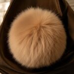 Porte-clés Boule Souple – Couleur Camel